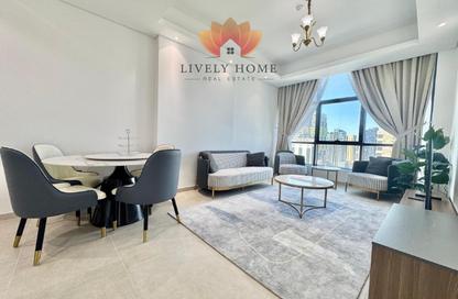 Apartment - 2 - 2 for rent in Lusail Residence - Marina District - Lusail