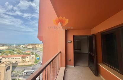 Apartment - 1 Bedroom - 2 Bathrooms for rent in East Porto Drive - Porto Arabia - The Pearl Island - Doha