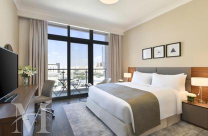 Apartment - 2 Bedrooms - 4 Bathrooms for rent in Le Mirage City Walk - Fereej Bin Mahmoud South - Fereej Bin Mahmoud - Doha