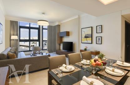 Apartment - 2 Bedrooms - 4 Bathrooms for rent in Le Mirage City Walk - Fereej Bin Mahmoud South - Fereej Bin Mahmoud - Doha