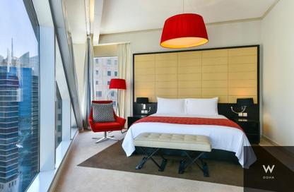 Apartment - 1 Bedroom - 1 Bathroom for rent in W Doha Hotel  and  Residences - Diplomatic Street - West Bay - Doha