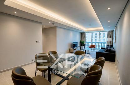 Apartment - 3 Bedrooms - 4 Bathrooms for rent in Viva Central - Viva Bahriyah - The Pearl Island - Doha