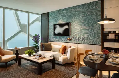 Apartment - 2 Bedrooms - 3 Bathrooms for rent in Rosewood Residences - Marina District - Lusail