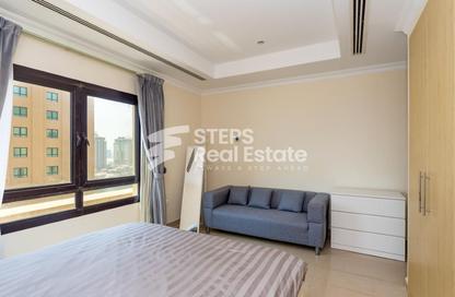 Apartment - 1 - 2 for rent in West Porto Drive - Porto Arabia - The Pearl Island - Doha