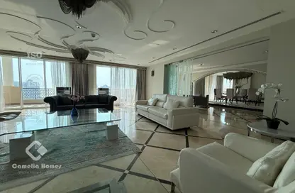Penthouse - 7 Bedrooms - 7+ Bathrooms for rent in Viva East - Viva Bahriyah - The Pearl Island - Doha