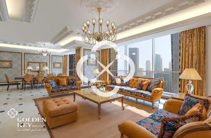 Apartment - 3 Bedrooms - 3 Bathrooms for rent in West Bay Tower - West Bay - West Bay - Doha