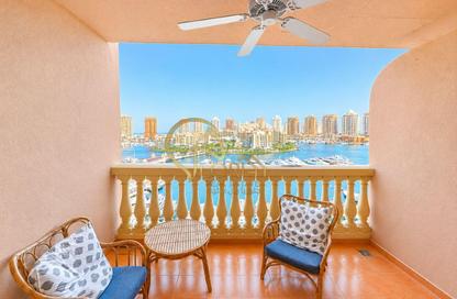 Apartment - 2 Bedrooms - 3 Bathrooms for rent in East Porto Drive - Porto Arabia - The Pearl Island - Doha