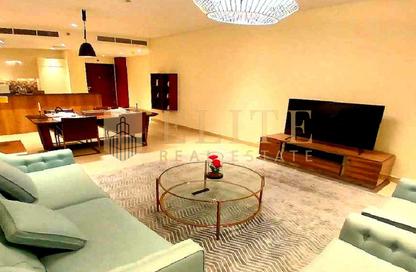 Apartment - 2 - 4 for rent in Lusail Marina Heights - Marina District - Lusail