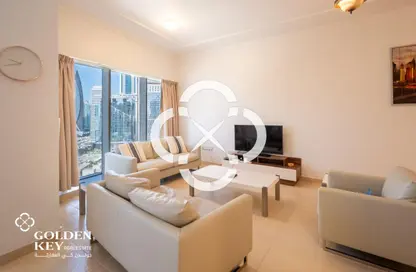 Apartment - 2 Bedrooms - 2 Bathrooms for rent in West Bay Tower - West Bay - West Bay - Doha