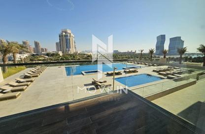 Apartment - 2 Bedrooms - 3 Bathrooms for rent in Lusail Marina Heights - Marina District - Lusail