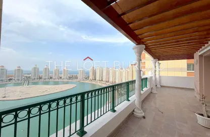 شقة - 4 غرف نوم - 6 حمامات للايجار في فيفا بحرية شرق - فيفا بحرية - جزيرة اللؤلؤة - الدوحة