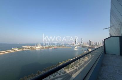 Apartment - 2 - 3 for sale in Lusail Marina Heights - Marina District - Lusail