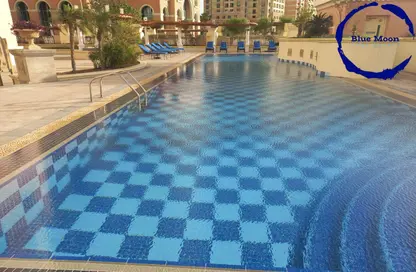 Apartment - 1 Bedroom - 2 Bathrooms for rent in Viva East - Viva Bahriyah - The Pearl Island - Doha
