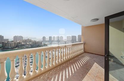 Apartment - 2 Bedrooms - 3 Bathrooms for rent in East Porto Drive - Porto Arabia - The Pearl Island - Doha Apartment - 2 Bedrooms - 3 Bathrooms for rent in East Porto Drive - Porto Arabia - The Pearl Island - Doha