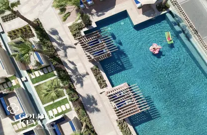 Apartment - 2 Bedrooms - 4 Bathrooms for rent in Abraj Bay - Abraj Quartiers - The Pearl Island - Doha