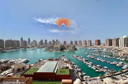 Apartment - Studio - 1 Bathroom for rent in West Porto Drive - Porto Arabia - The Pearl Island - Doha