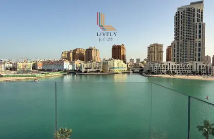 Apartment - 1 Bedroom - 2 Bathrooms for rent in Crystal Residence - Gewan Island - The Pearl Island - Doha