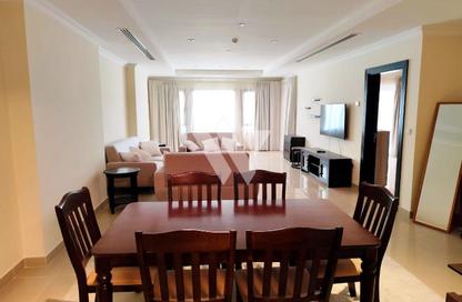 Apartment - 1 Bedroom - 2 Bathrooms for rent in East Porto Drive - Porto Arabia - The Pearl Island - Doha