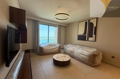 Apartment - 1 Bedroom - 2 Bathrooms for rent in Lusail Marina Heights - Marina District - Lusail