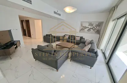 شقة - 3 غرف نوم - 5 حمامات للايجار في برج وست باي - الخليج الجنوبي - الخليج الغربي - الدوحة