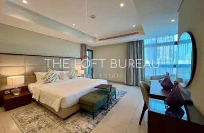 Apartment - 2 Bedrooms - 3 Bathrooms for rent in Abraj Bay - Abraj Quartiers - The Pearl Island - Doha