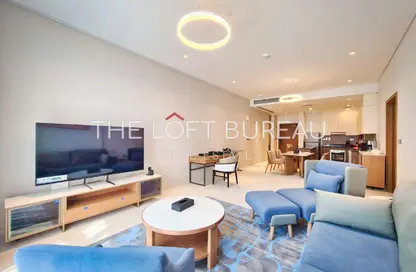 Apartment - 1 Bedroom - 2 Bathrooms for rent in La Plage Centrale - La Plage - The Pearl Island - Doha