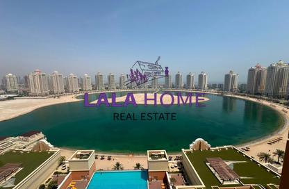 Apartment - Studio - 1 for rent in Al Mutahidah Tower - Viva Bahriyah - The Pearl Island - Doha