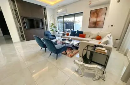 فيلا - 5 غرف نوم - 7 حمامات للايجار في الثمامة - الثمامة - الدوحة