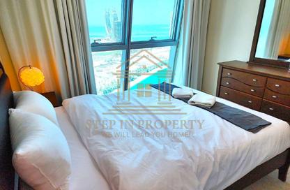 Apartment - 2 Bedrooms - 2 Bathrooms for rent in Zig Zag Tower B - Zig Zag Towers - West Bay - Doha