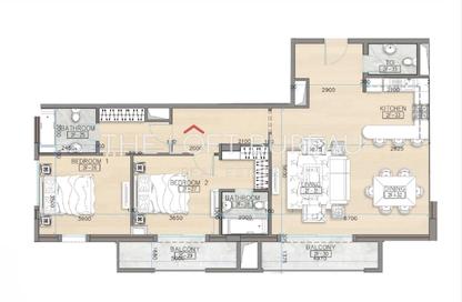Apartment - 2 - 2 for sale in Artan Residence Apartments Fox Hills 150 - Fox Hills - Lusail