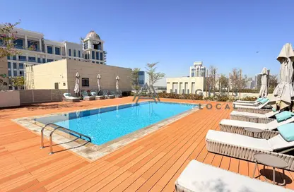 Apartment - 1 Bedroom - 2 Bathrooms for rent in Crystal Residence - Gewan Island - The Pearl Island - Doha