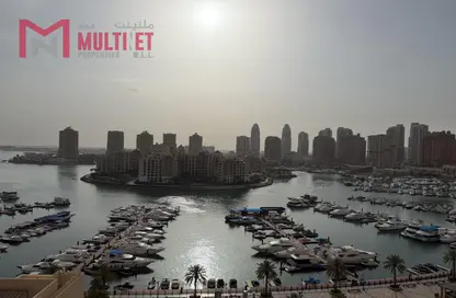 Apartment - 1 Bedroom - 2 Bathrooms for rent in West Porto Drive - Porto Arabia - The Pearl Island - Doha