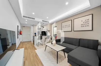 Apartment - 1 Bedroom - 2 Bathrooms for rent in Rivan Building - Al Erkyah City - Lusail Apartment - 1 Bedroom - 2 Bathrooms for rent in Rivan Building - Al Erkyah City - Lusail