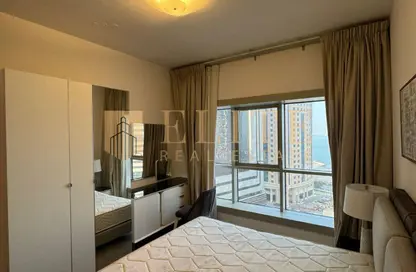 شقة - غرفة نوم - 2 حمامات للايجار في برج وست باي - الخليج الجنوبي - الخليج الغربي - الدوحة