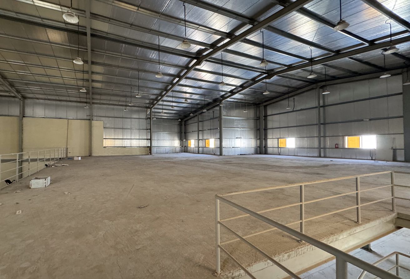 2000 SQM | Warehouse + 12 Rooms | Birkat Al Awamer