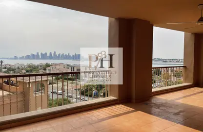 Apartment - 2 Bedrooms - 3 Bathrooms for rent in East Porto Drive - Porto Arabia - The Pearl Island - Doha