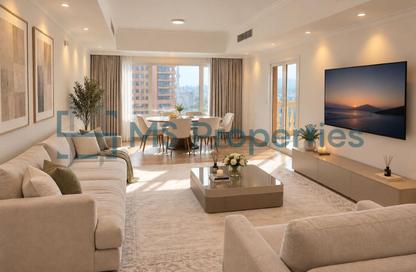 Apartment - 2 - 3 for sale in West Porto Drive - Porto Arabia - The Pearl Island - Doha