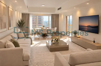 Apartment - 2 Bedrooms - 3 Bathrooms for sale in West Porto Drive - Porto Arabia - The Pearl Island - Doha