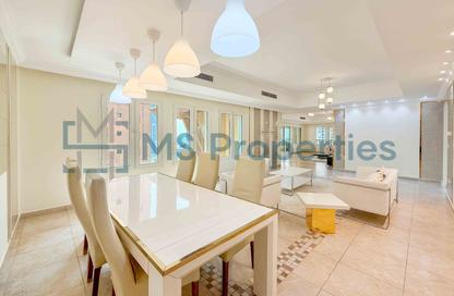 Apartment - 3 Bedrooms - 4 Bathrooms for rent in East Porto Drive - Porto Arabia - The Pearl Island - Doha