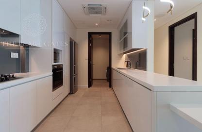 Apartment - 2 Bedrooms - 4 Bathrooms for rent in Seef Lusail Tower 1 - Seef Lusail - Lusail City - Lusail
