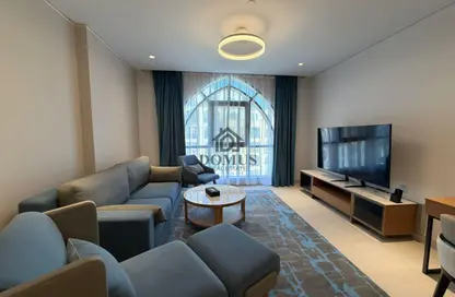 شقة - 2 غرف نوم - 2 حمامات للايجار في برج المارينا - منطقة المارينا - الوسيل شقة - 2 غرف نوم - 2 حمامات للايجار في برج المارينا - منطقة المارينا - الوسيل