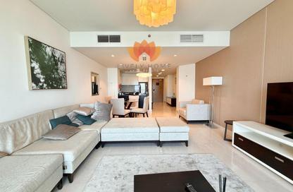 Apartment - 1 Bedroom - 2 Bathrooms for rent in Burj DAMAC Marina - Marina District - Lusail