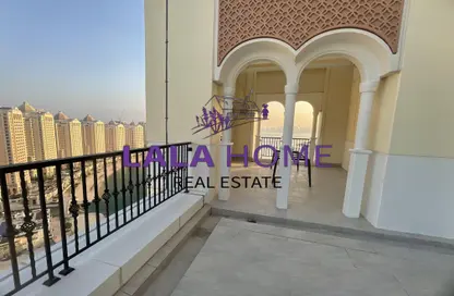 دوبلكس - 3 غرف نوم - 5 حمامات للايجار في فيفا سنترال - فيفا بحرية - جزيرة اللؤلؤة - الدوحة