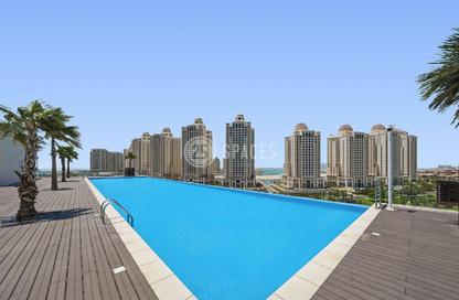 Apartment - 1 - 2 for sale in Viva East - Viva Bahriyah - The Pearl Island - Doha