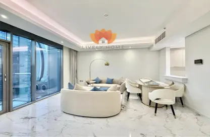 Apartment - 2 Bedrooms - 3 Bathrooms for rent in Marina Tower 23 - Marina District - Lusail