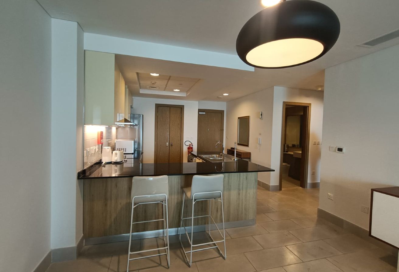 LUXURY FULLY FURNISHED 1 BHK + MAID WITH BALCONY thumbnail 6