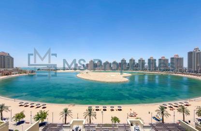 Apartment - 1 Bedroom - 2 Bathrooms for rent in Viva West - Viva Bahriyah - The Pearl Island - Doha