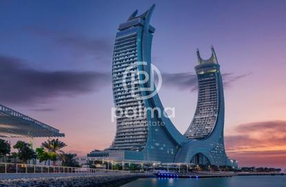 Apartment - 1 Bedroom - 2 Bathrooms for sale in Lusail Residence - Marina District - Lusail