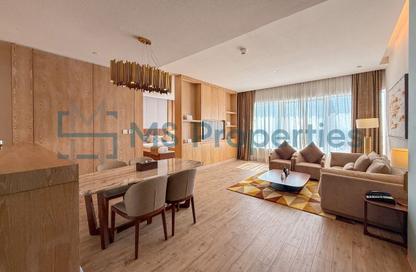 Apartment - 1 Bedroom - 2 Bathrooms for rent in Al Shatt Street - West Bay - Doha