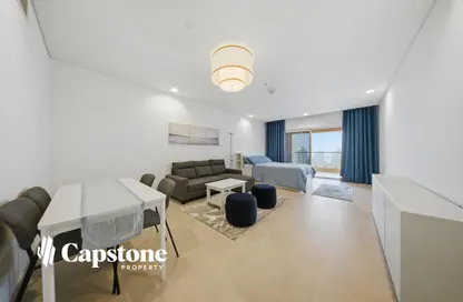 Apartment - Studio - 1 Bathroom for rent in Al Mutahidah Tower - Viva Bahriyah - The Pearl Island - Doha